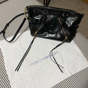 Rebecca Minkoff Black Moto Tote Bag